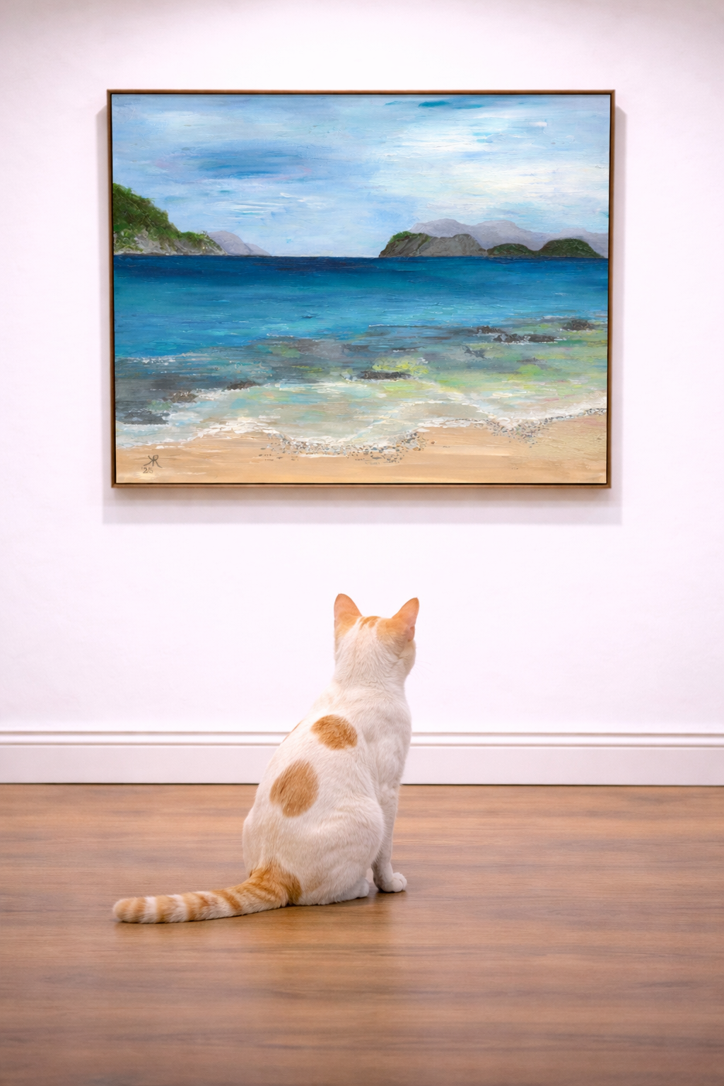 Sugar Beach USVI Framed Canvas Print – Caribbean Coastal Wall Art