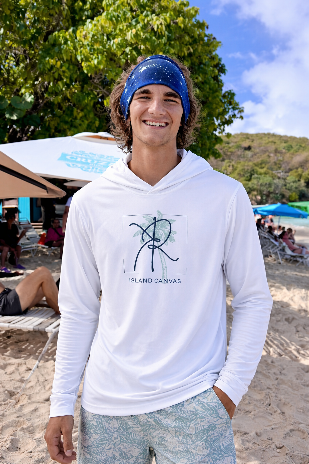 Warmup Pullover —  Palm Logo