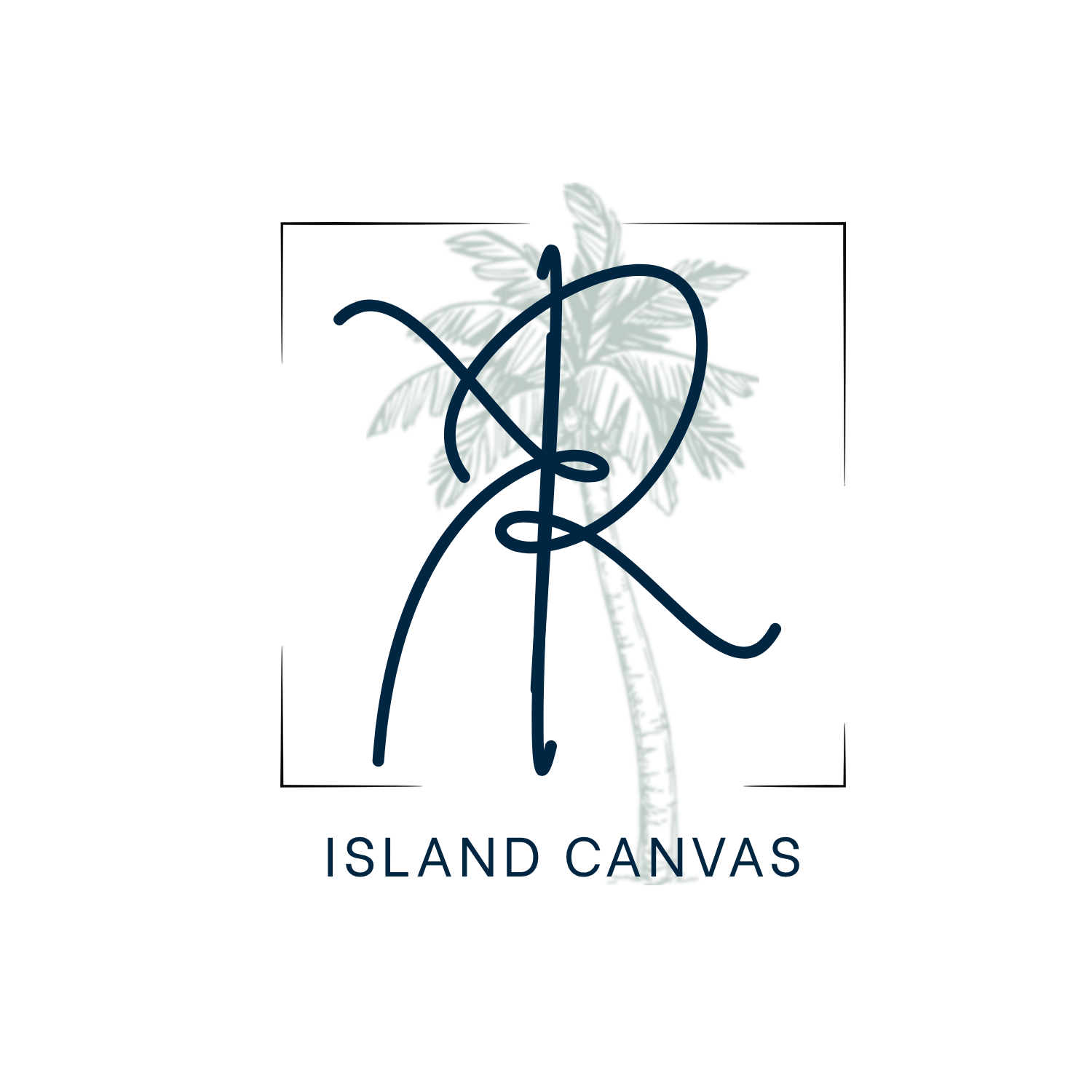 Long Sleeve Rashguard Tee - "Inspired by Shorlines" Palm Logo