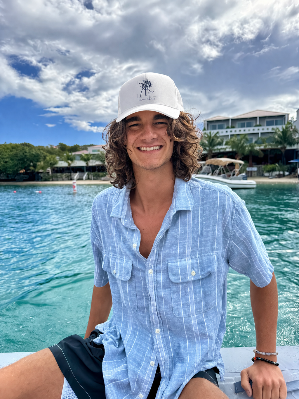 Trucker Cap — Palm Logo