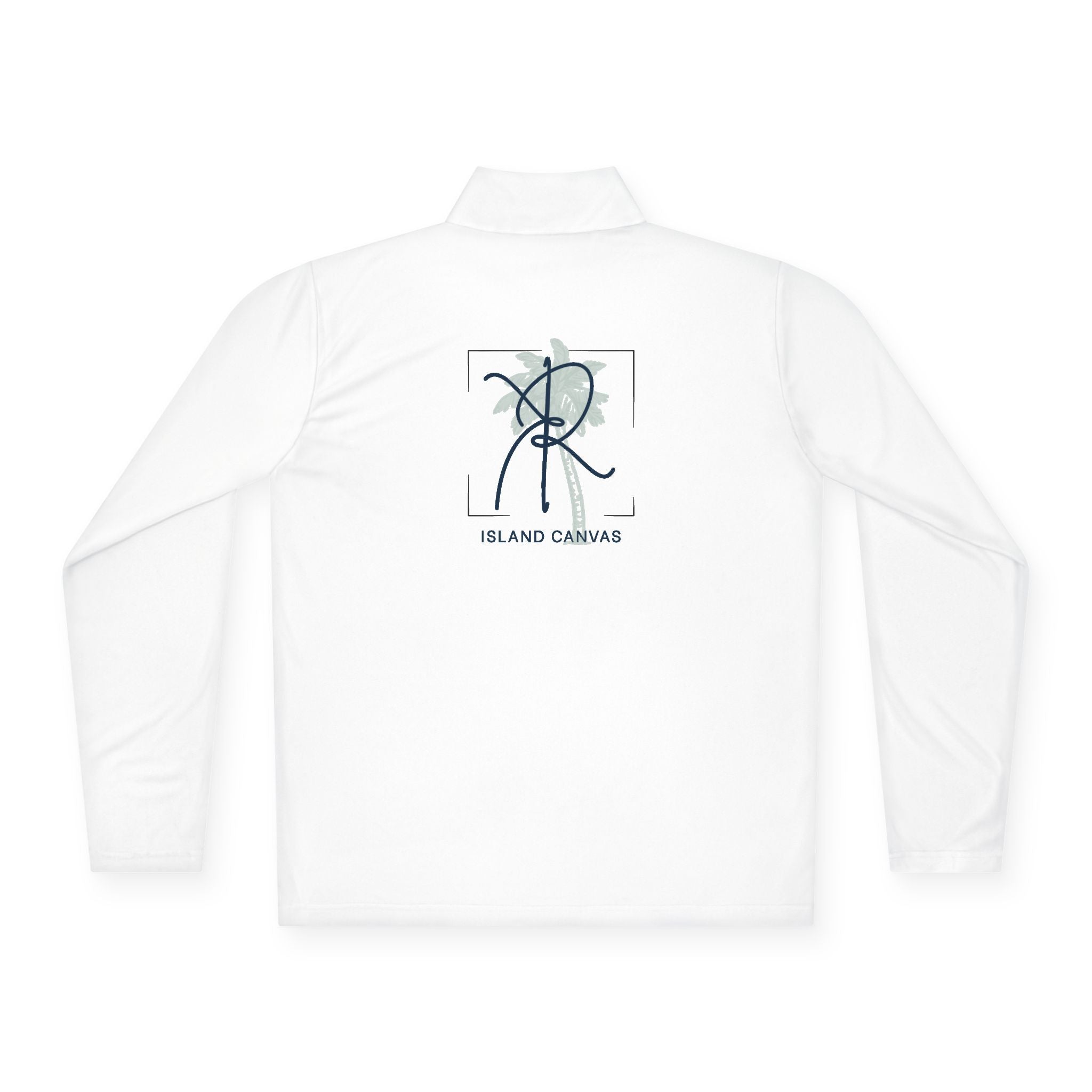 Quarter-Zip Pullover — Palm Logo